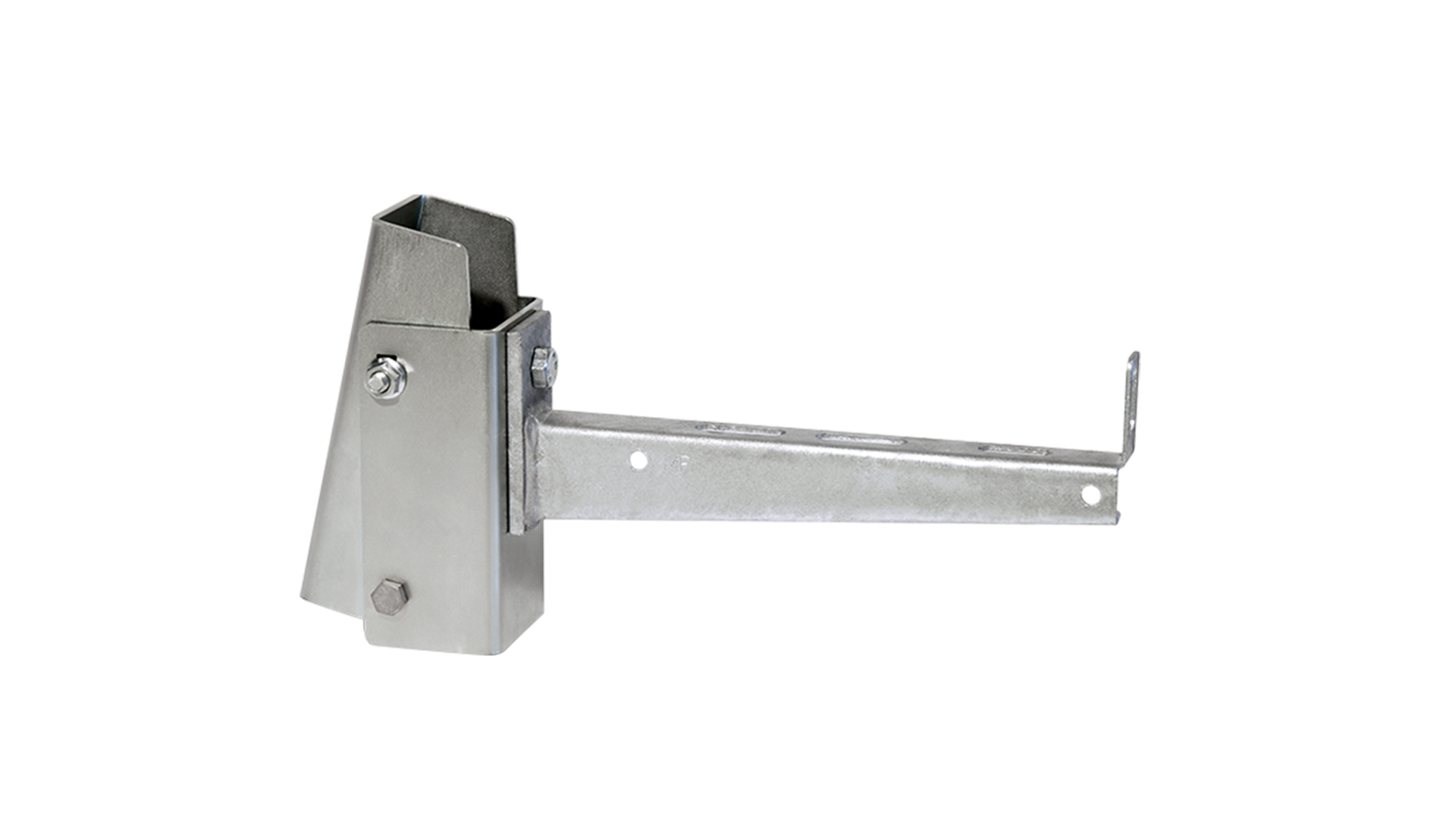 Adjustable bracket cantilever arm 0-15 °