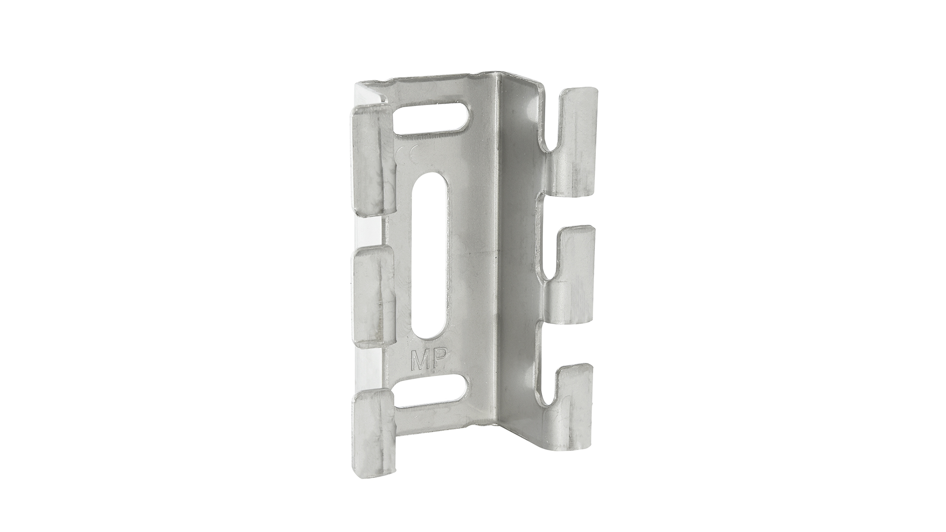 Wall bracket for wire mesh tray