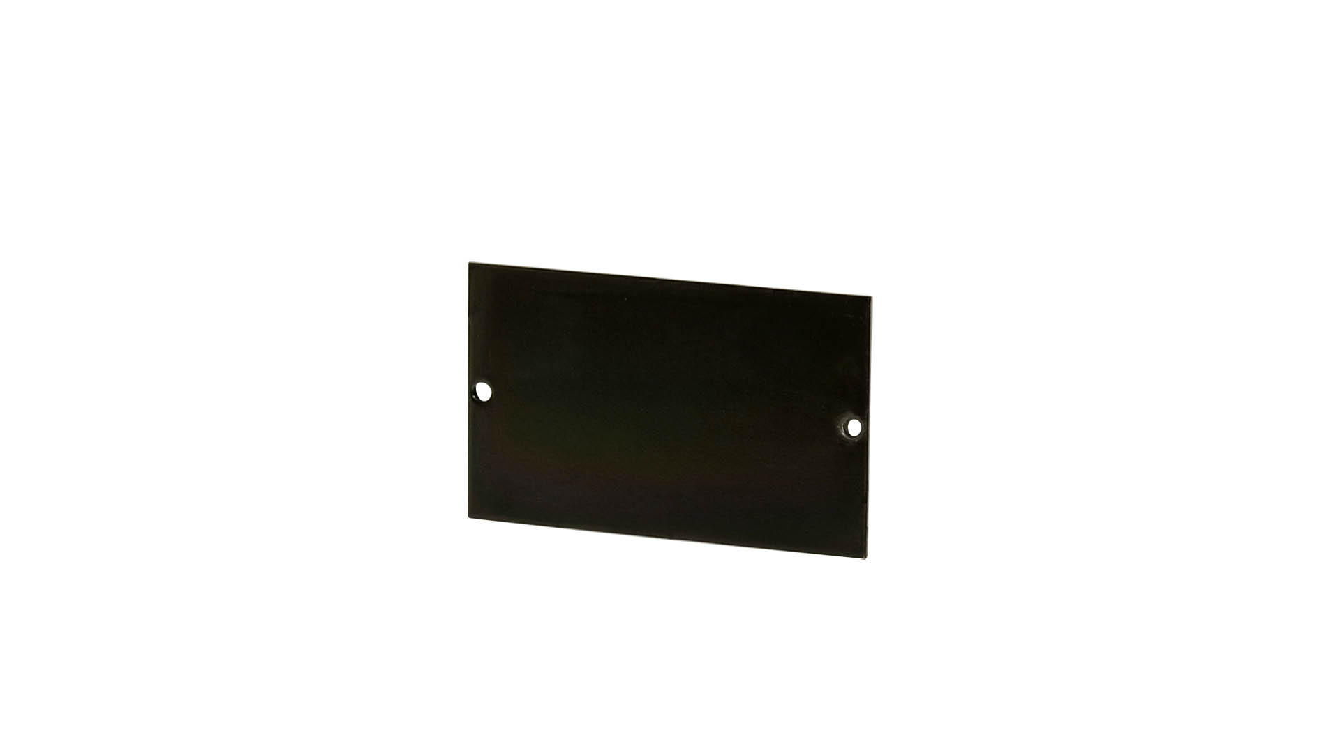 Mounting plate blind