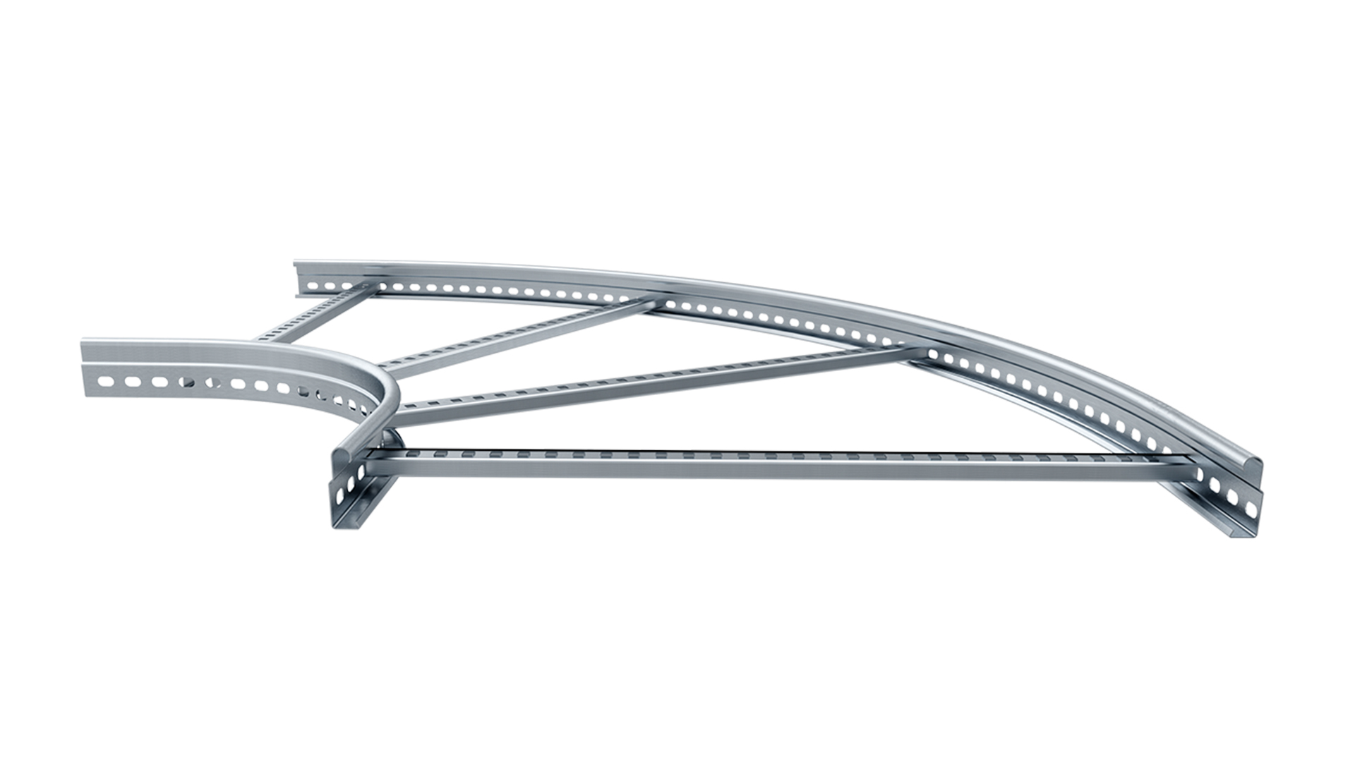 L-Avgrening stege 600 mm