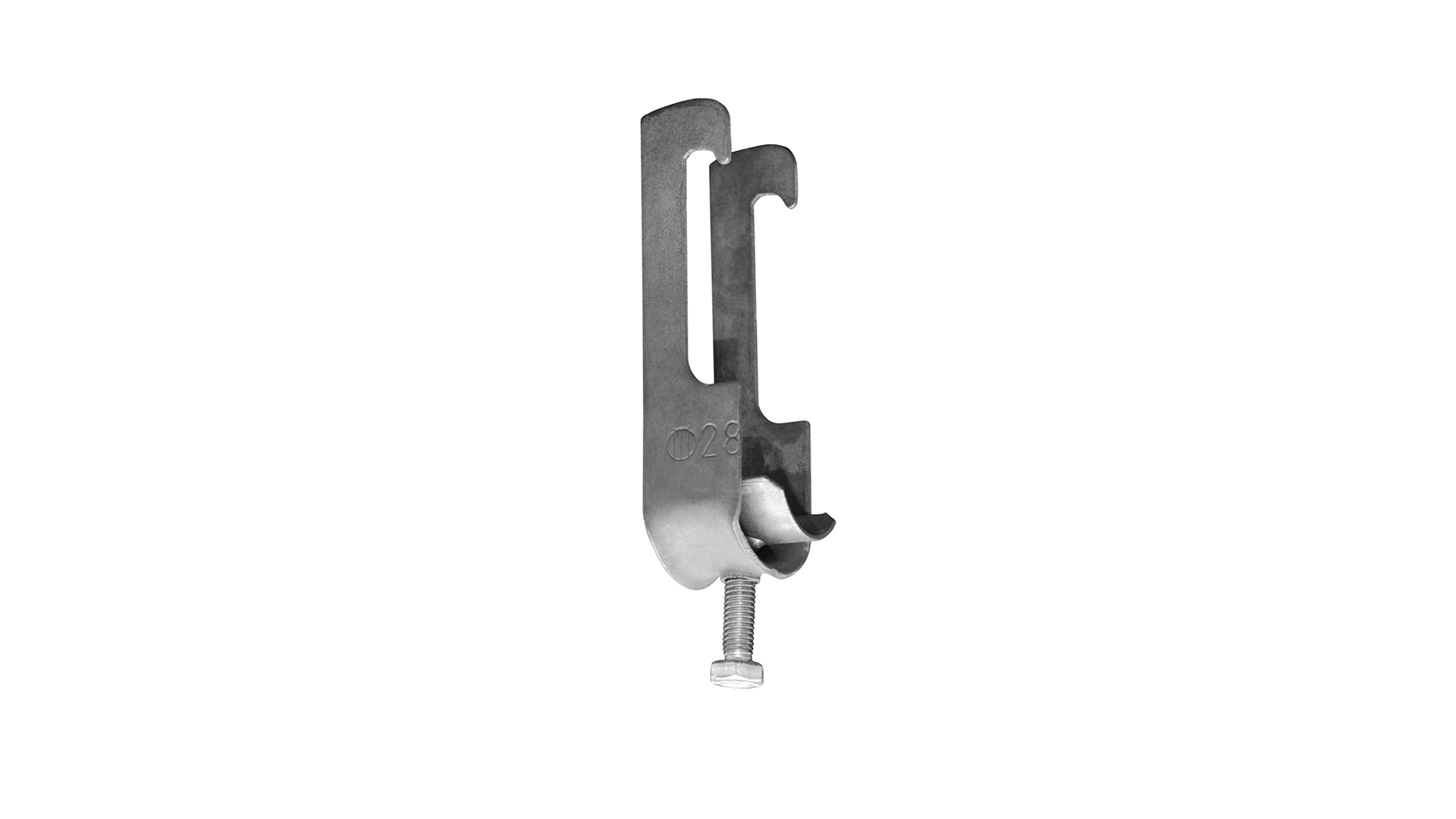 Cable clamp single 8-12 mm