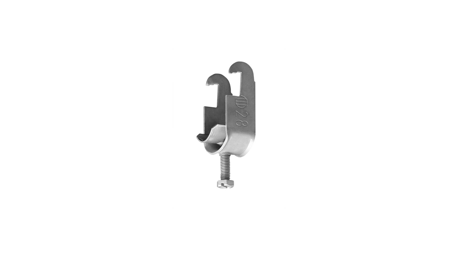 Cable clamp single 8-12 mm