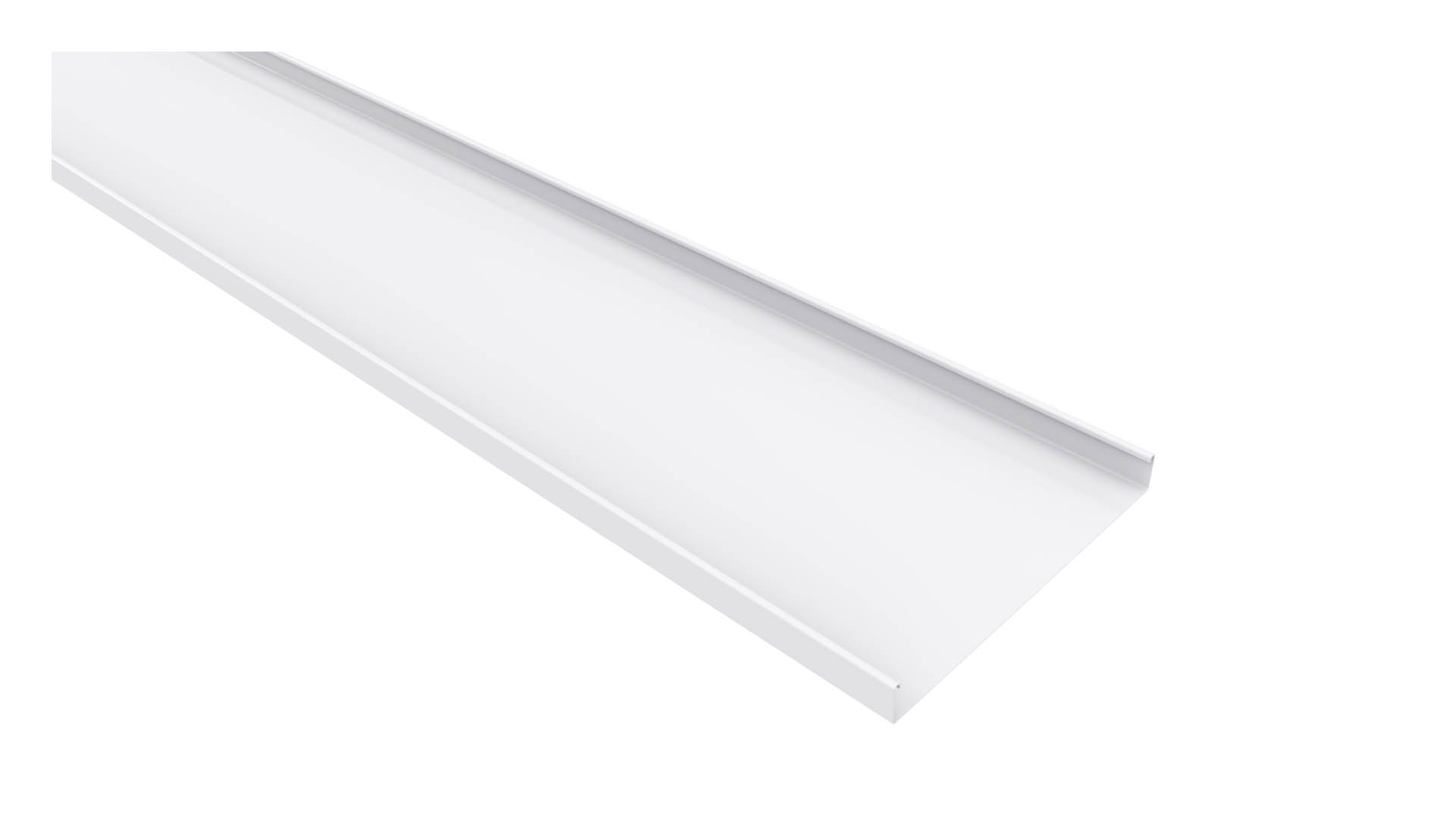 Unperforated tray 2 m 400 mm