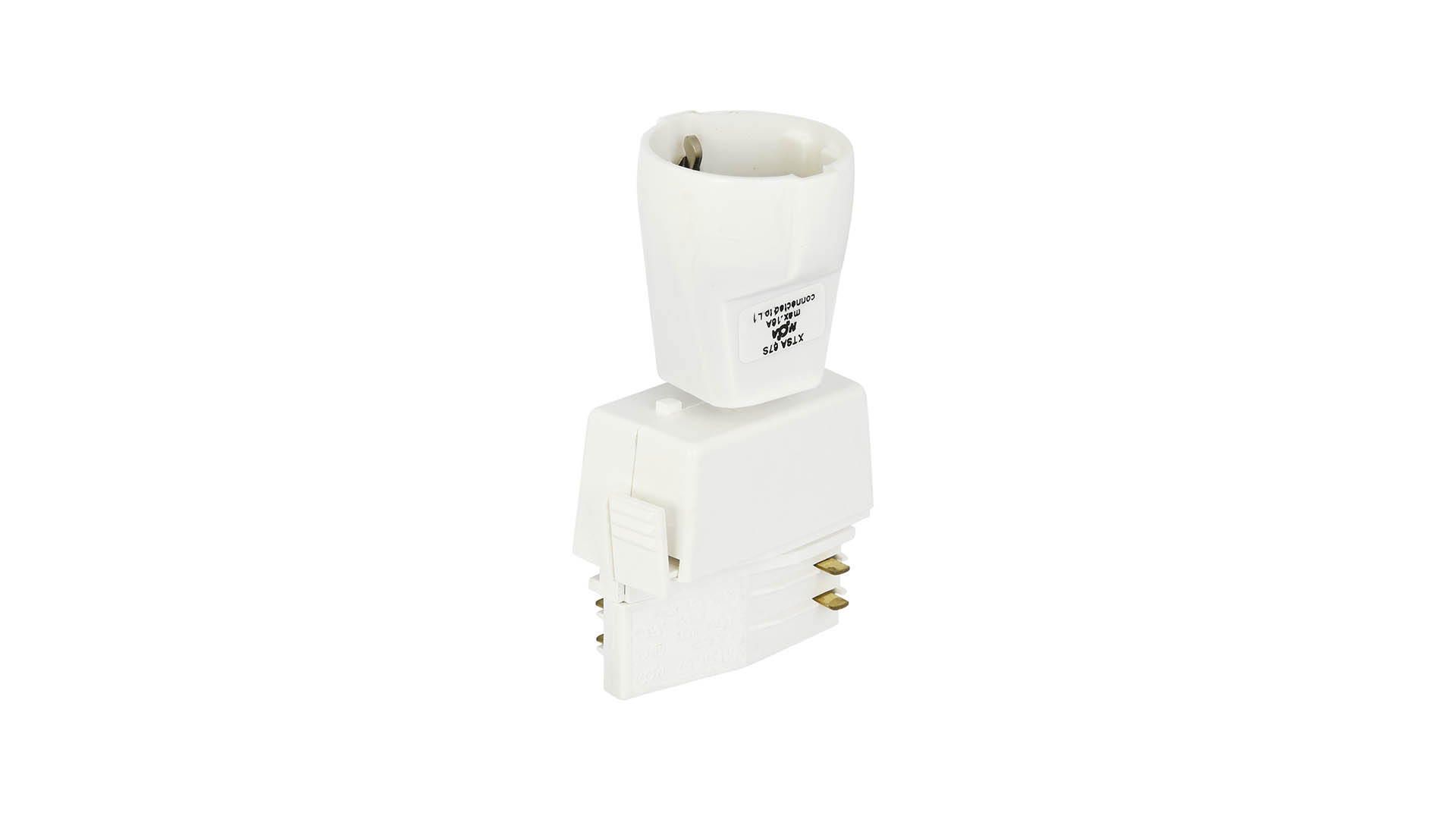 Schuko socket for Pro 16A, 250V 100 N, White