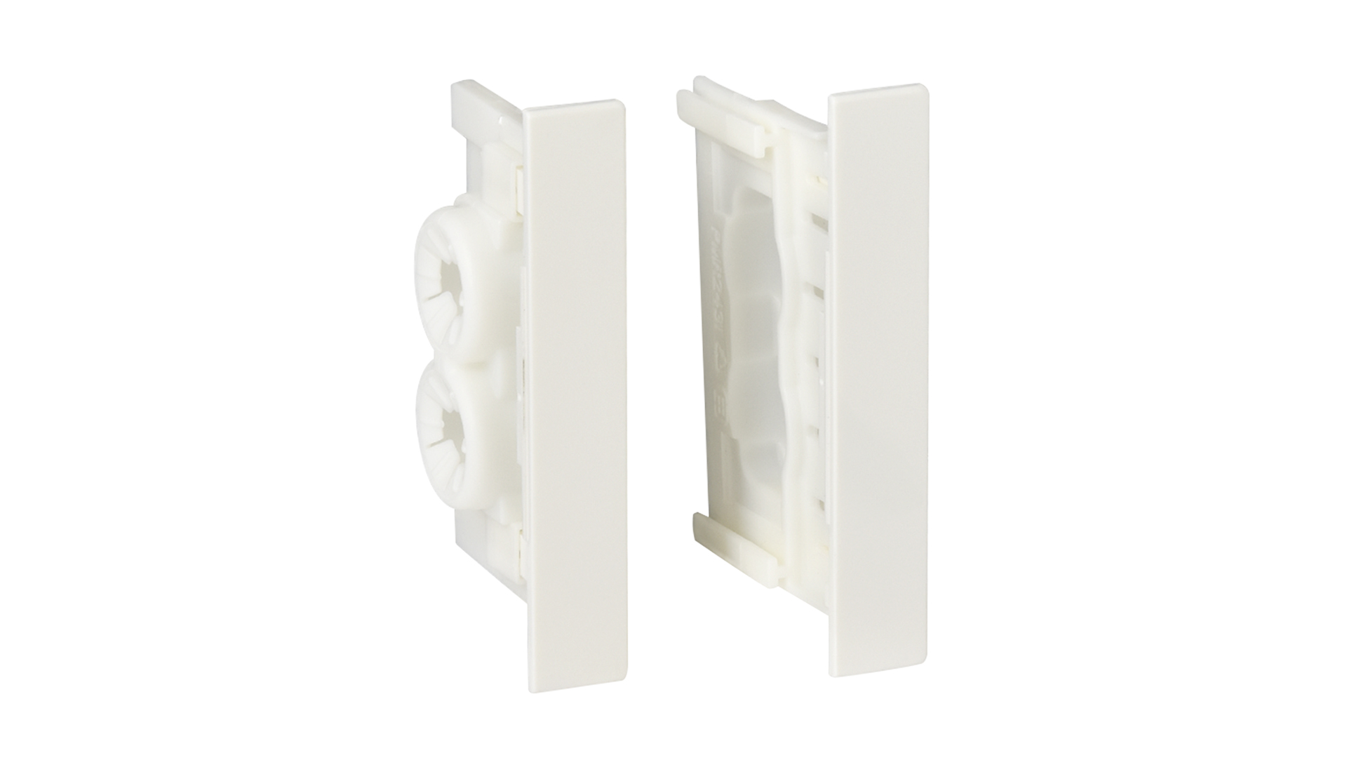 End package for mounting box White