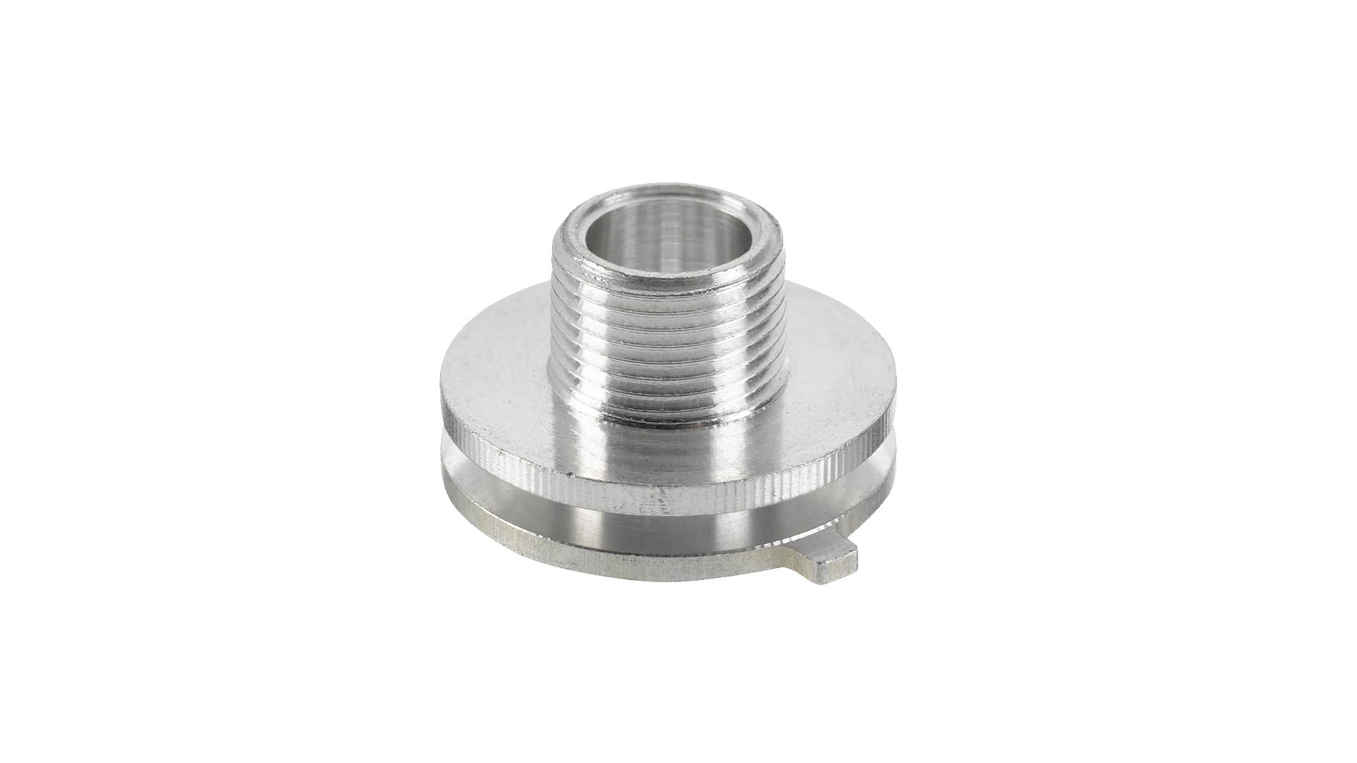 Anslutningsnippel, M13, H=8,6 mm Aluminium